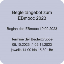 Begleitangebot zum EBmooc 2023